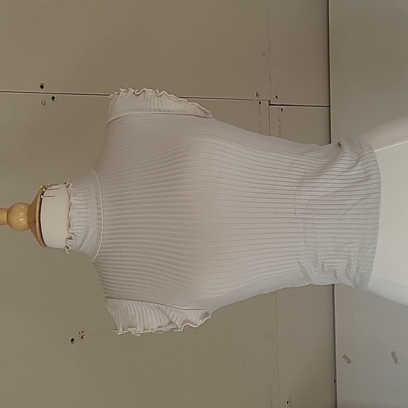 Zara Turtle neck, short sleeve ribbed material - Picture 4 of 4